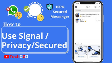 Signal Private Messenger App vs WhatsApp | How to Use Signal Private Messenger - TechOZO