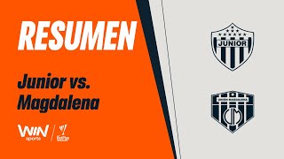 Junior vs. Unión Magdalena (highlights and goals) | Liga BetPlay Dimayor 2025-2 | Matchday 3