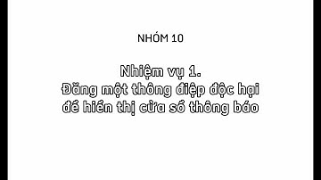 Task 1. Posting a Malicious Message to Display an Alert Window