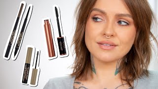 TRYING NEW LASH &amp; BROW PRODUCTS \\ ELF &amp; Linda Hallberg