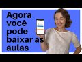 Baixe as aulas do curso e assista SEM INTERNET com o aplicativo Sparkle