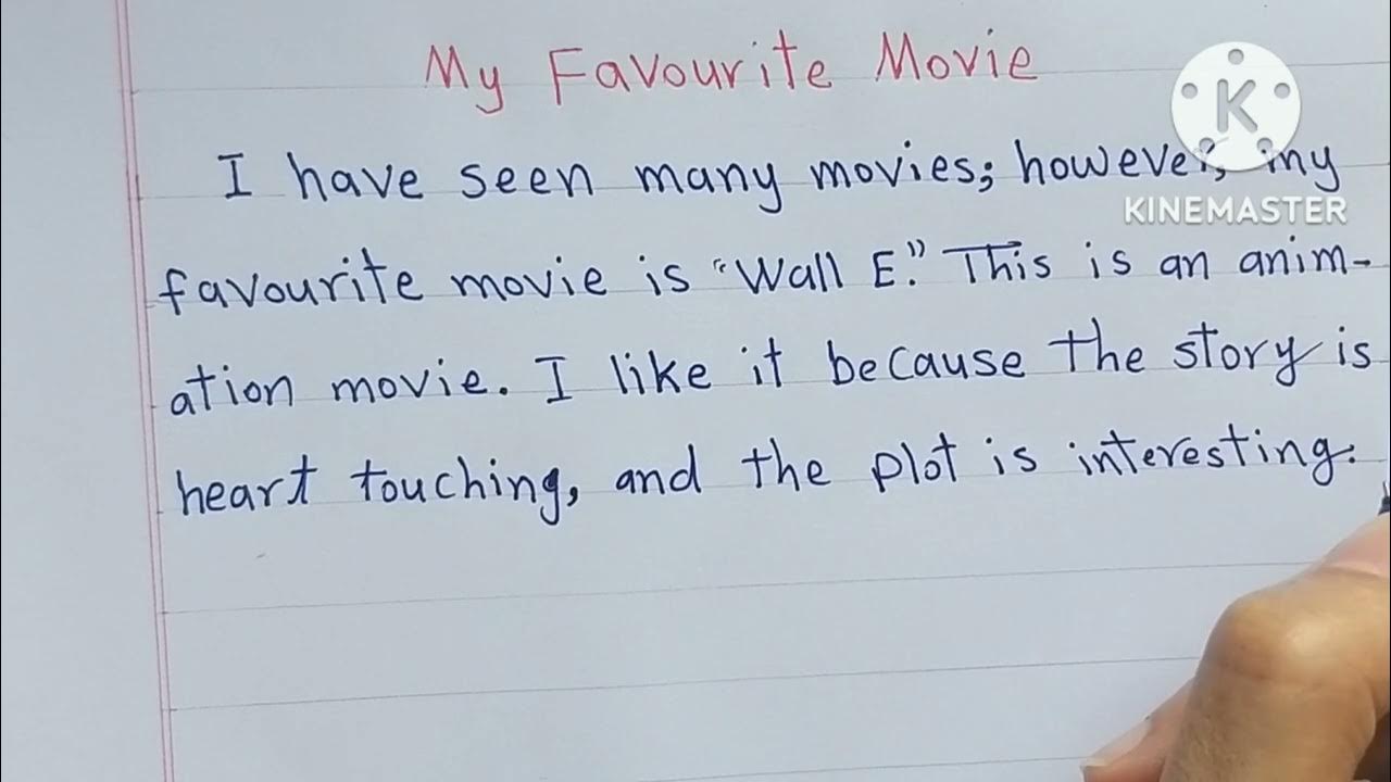 my favourite type of film essay