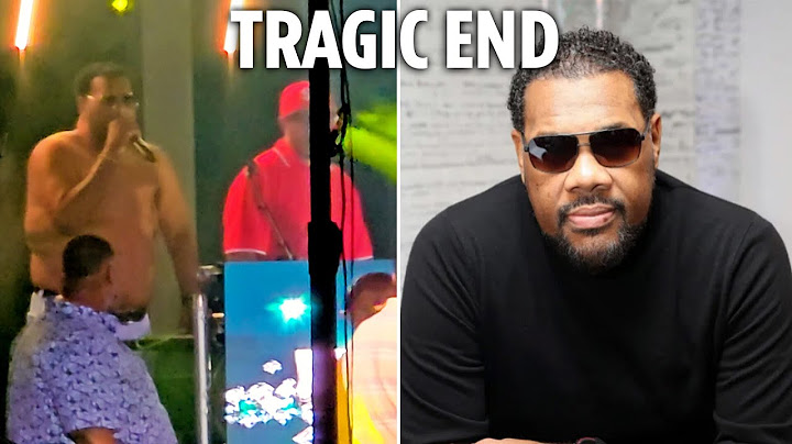 Shocking moment Fatman Scoop collapses on stage before dying