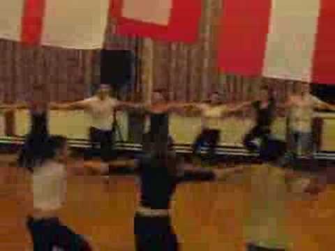 Israeli Hora Dance performance