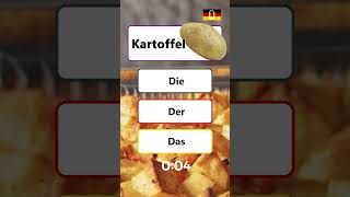 Deutsch Lernen_Die Artikel_Kartoffel