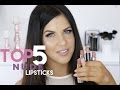 TOP 5 NUDE AFFORDABLE LIPSTICKS