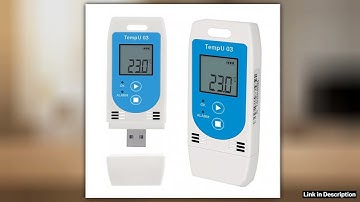TempU 03 USB Temp Humidity Data Logger Reusable RH TEMP Data Logger Recorder Humiture Recording Met