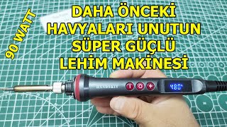 Daha Önceki̇ Havyalari Unutun 90 Watt Lehi̇m Maki̇nesi̇ İnceleme Di̇ji̇tal Havya İnceleme Havya Tavsi̇ye