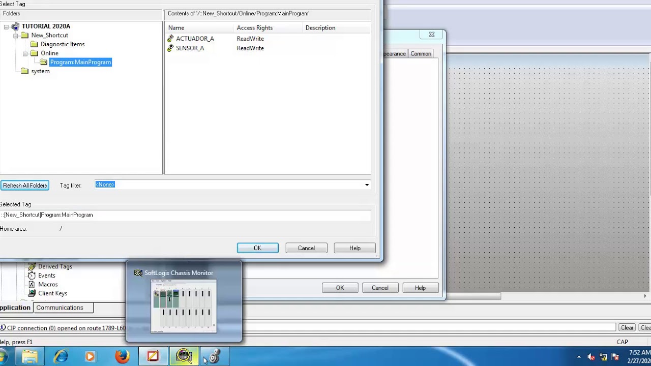 FTV TUTOR RSLINX ENTERPRISE