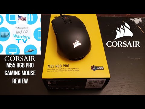 Corsair M55 RGB pro gaming mouse Review