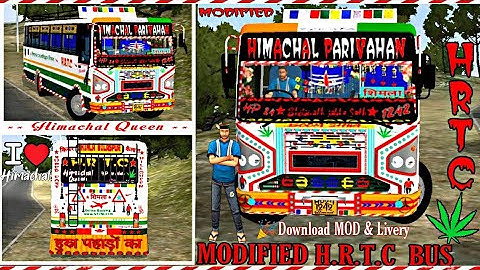 Modified HRTC Bus Mod For Bussid Download Modified Hrtc Bus Livery Tata Acgl Bus New hrtc Bus mod 🎉