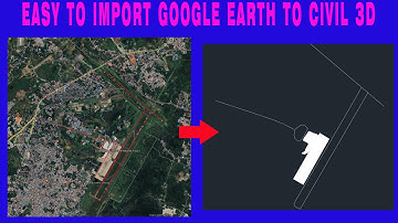 How to import Google Earth KMZ KML file into CIVIL 3D