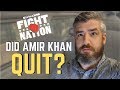 Did Amir Khan Quit Against Terrence Crawford? | SiriusXM | Luke Thomas