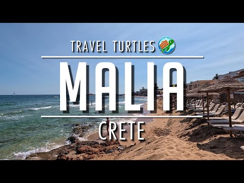 Malia Crete Beaches Bars Restaurants Old Town Mochos Trail