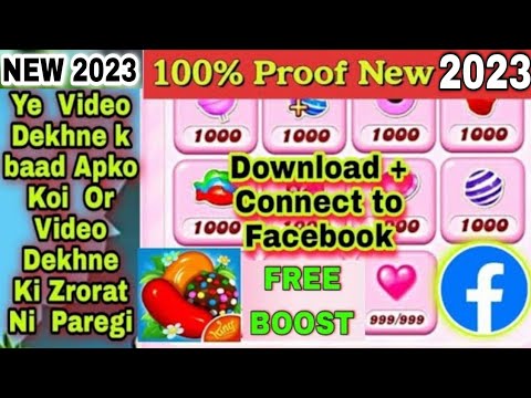 Candy Crush Saga unlimited Boosters | Candy Crush Saga with Facebook connect