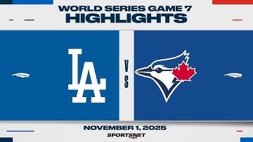 World Series Game 7 Full Game | Dodgers vs. Blue Jays - November 1, 2025