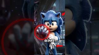 Sonic finally took off his gloves…🥶 #shorts