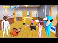 Pochita Anjing Chainsaw Man Ubah Yuta jadi Chainsawman 😱 Vs SpiralMan | Sakura School Simulator