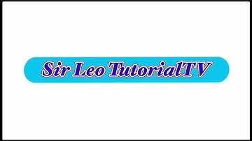 KINEMASTER | Subscribe Button - Sir Leo TutorialTV