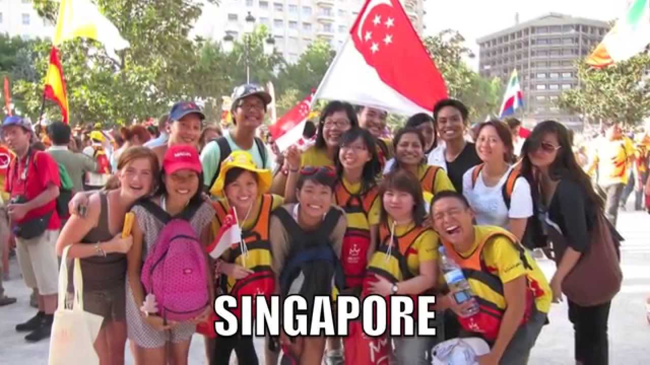WYD Madrid 2011 - Part 1 - WAVE 'DEM FLAGS, BWOY!!!!