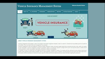 PHP and MySQL Project on Vehicle Insurance Management System