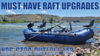 Must Have Raft Upgrades 'NRS Star Outlaw 142 White Water Fishing Raft'