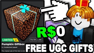 FREE UGC GIFT BOXES ARE NOW A THING!? (ROBLOX)