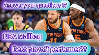 NBA Mailbag: Best playoff performer? What are rest days like in the postseason?