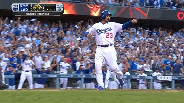 NYM@LAD Gm5: Dodgers take lead with two runs in 1st