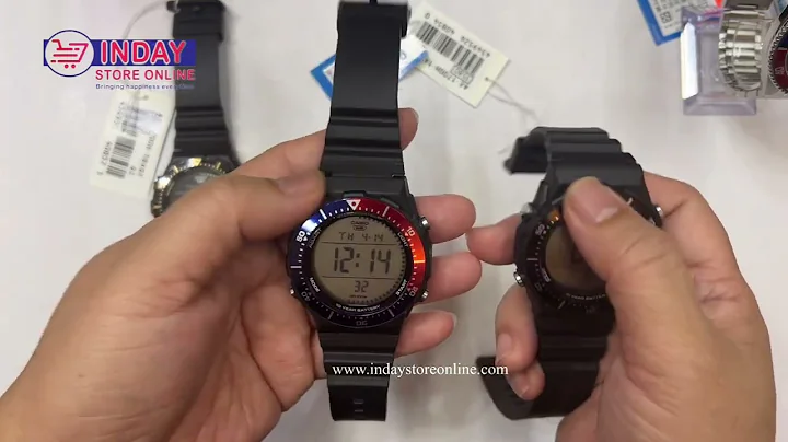 Multifunctional digital watch with wide, rotating bezel  Casio AE-1700H w/10 year battery