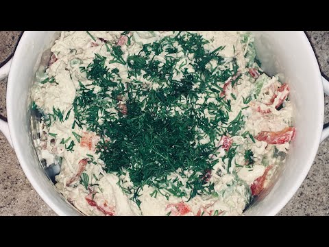 ვიდეო: როგორ მოვამზადოთ ცილოვანი სალათი მწვანილით და არაჟნით