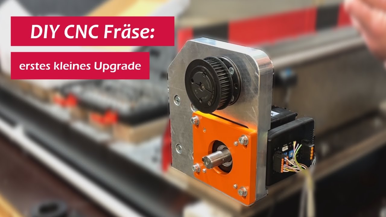 Erstes kleines Upgrade für die DIY CNC Fräse