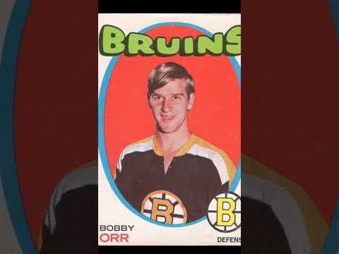 Bobby Orr Boston Bruins 1971-72 O-Pee-Chee 100 NHL Hockey Card