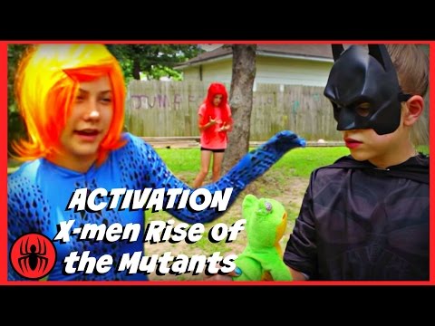 New Kids X-men Rise of the mutants ACTIVATION Mystique, Jean Grey, batman superhero real life movie