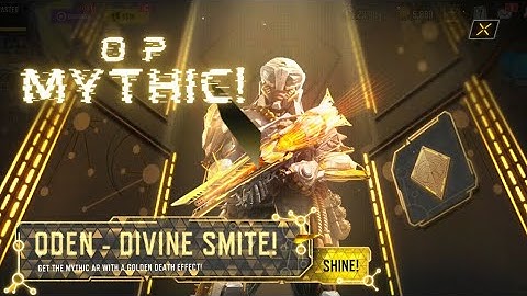 Buying mythic oden | chaos and order mythic drop | prophet arbiter | codm draws