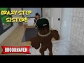 MY CRAZY STEP SISTER!! ROBLOX BROOK HAVEN ROLEPLAY! (VOICED)
