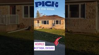 Pick of the week. Houses for sale in #Ottawa and surrounding areas. 2 showings last night. #Exp613