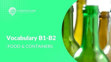 Containers and Quantities Vocabulary B1-B2
