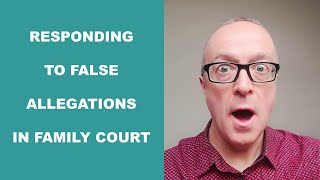 Responding to false allegations in court - Professional McKenzie Friend explains what to consider