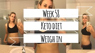 Keto diet weigh in - week 58 does more calories = weight gain?