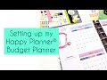 SETTING UP MY HAPPY PLANNER® BUDGET PLANNER| READY, SET, GOALS