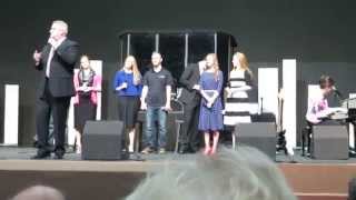 Video thumbnail of "Collingsworth Family (We Will Serve the Lord) 07-26-14"