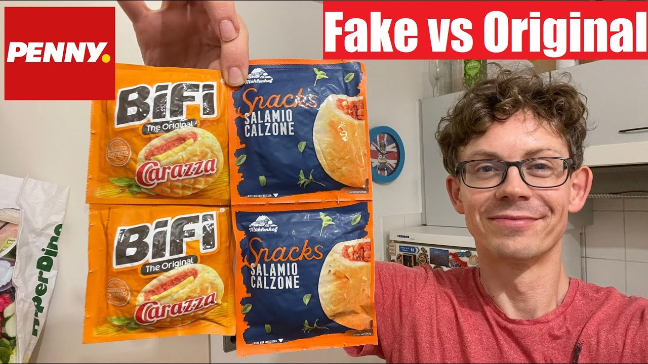 PENNY: Salamio Calzone vs Bifi Carazza im Vergleichs-Test: Fake vs Original