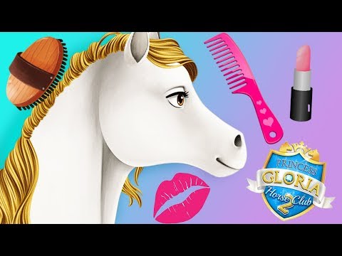 Fun Horse Care Games - Princess Gloria Pet Pony Animal Spa Makeover Kids & Girls Games