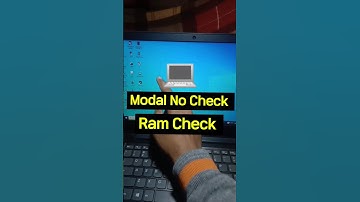 laptop me model number kaise dekhe | laptop ram check | laptop ka storage kaise check kare