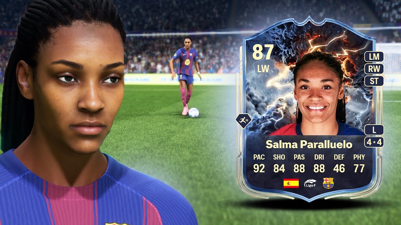 87 САЛЬМА ПАРАЛЛУЭЛО ОБЗОР ИГРОК МАГ ПРАВОЙ ЭВОЛЮЦИИ В FC 26 | FC 26 ULTIMATE TEAM