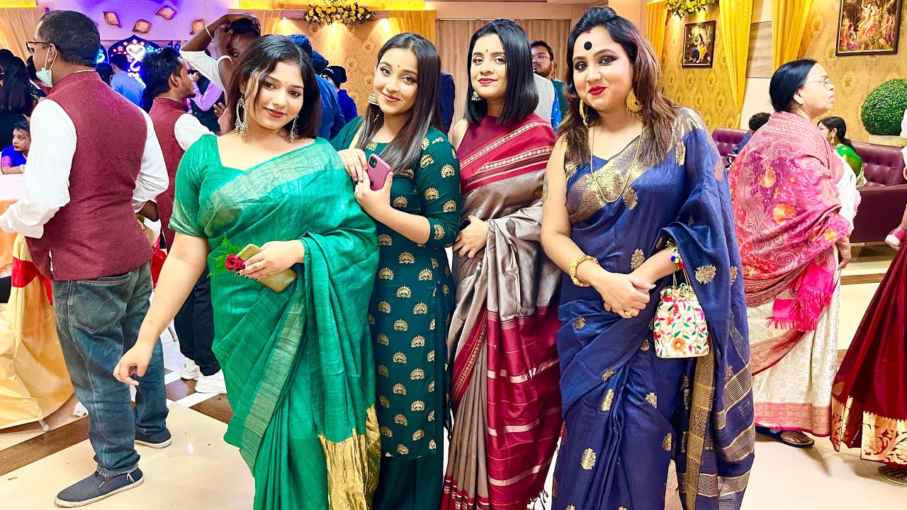 1 বছর পর আবার বিয়ে বাড়ি😊/Argentinar jetar khushi celebrate korlo kolkata basi🎊🎉