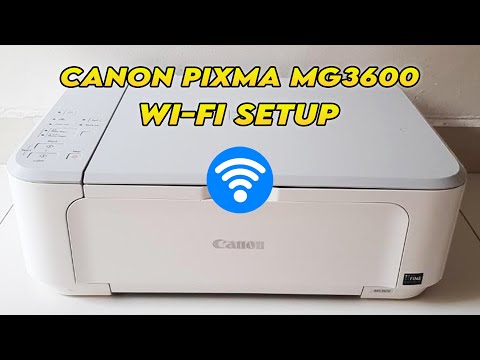 Video: Làm cách nào để kết nối Canon mg3600 với WIFI?