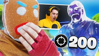 I Broke LAZARBEAMS World Record In Fortnite...