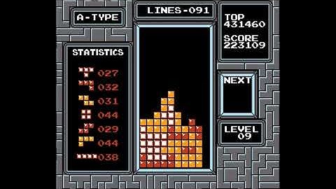 [NES Tetris] No Next Box 437440 (Former WR)